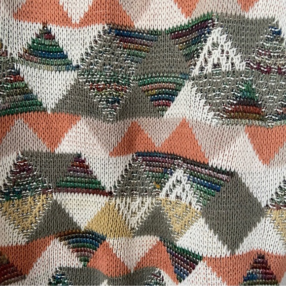 Vintage Towne by London Fog triangle knit sweater - Picture 2 of 5